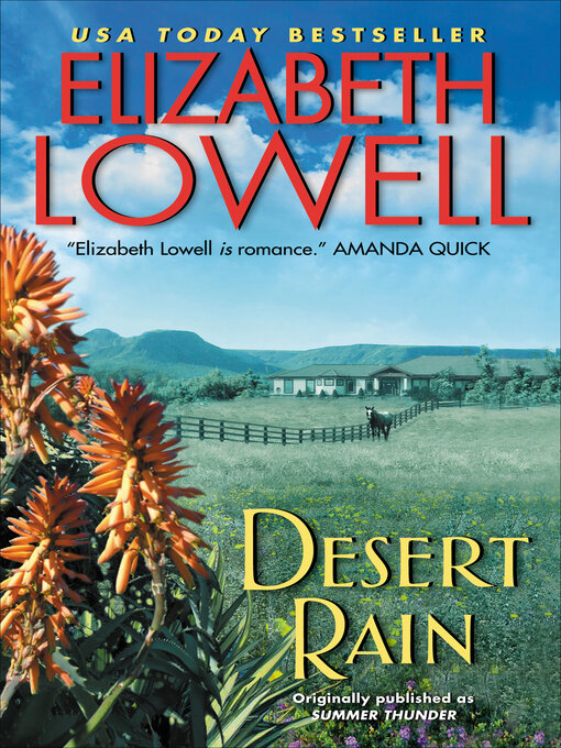 Title details for Desert Rain by Elizabeth Lowell - Wait list